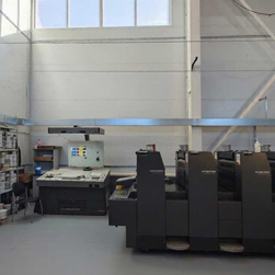 Четырех красочная офсетная печатная машина Heidelberg